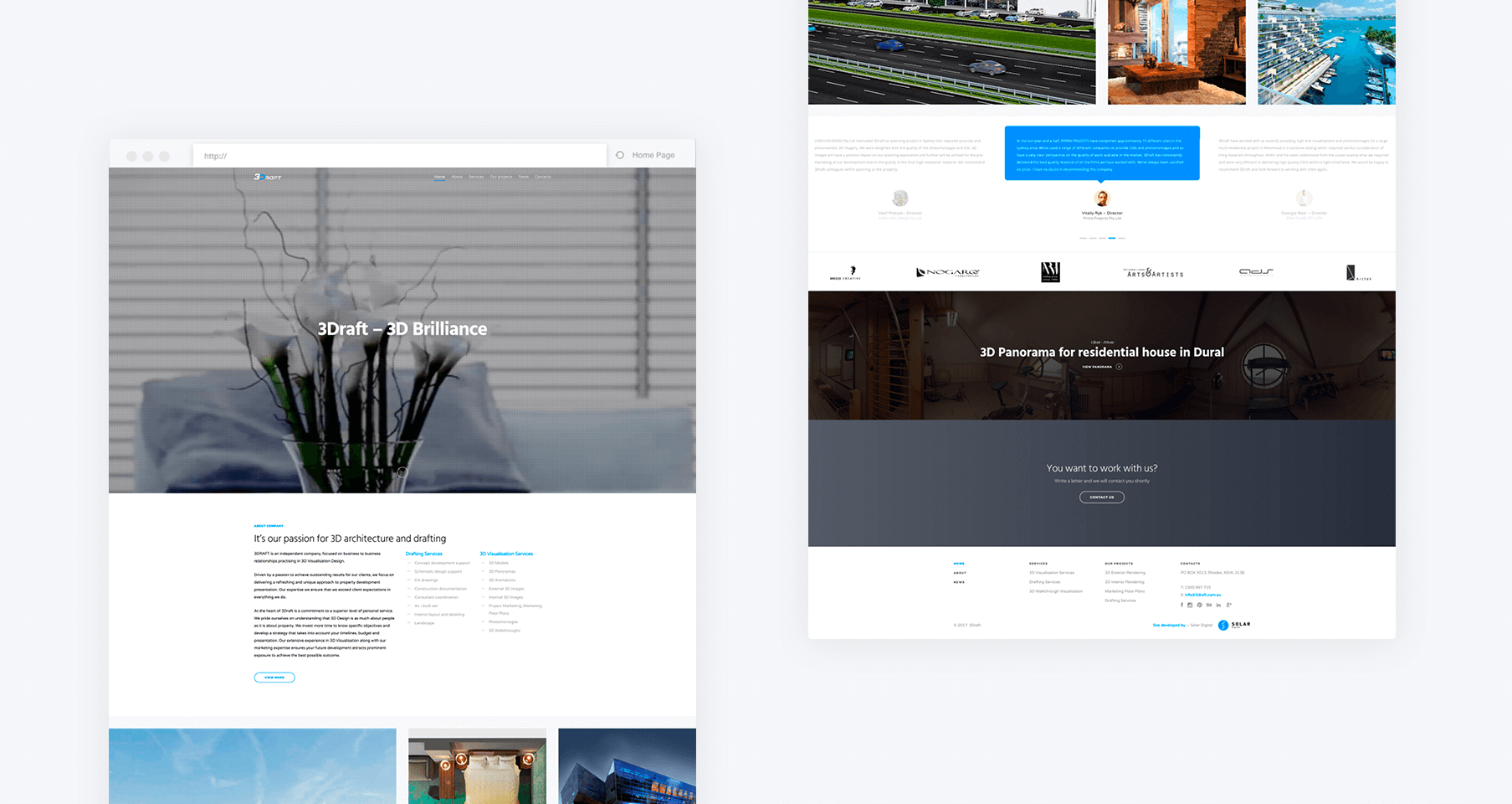 Создание веб дизайна сайта Wordpress