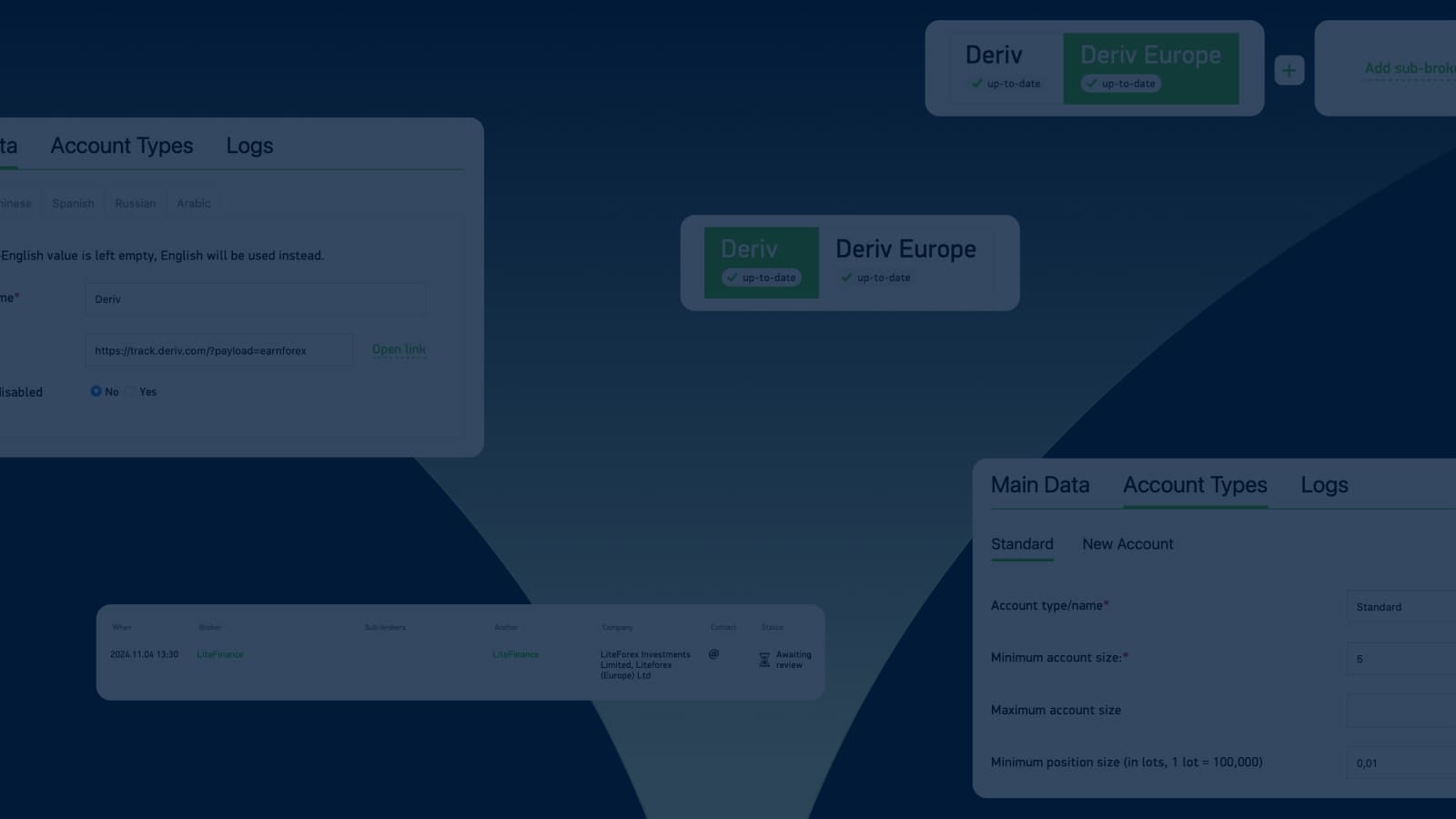 Адмін Панель EarnForex